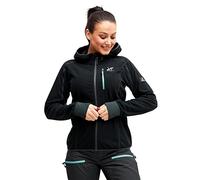 RevolutionRace Women's Fleeced Trekker Hoodie, Great for Hiking and Outdoor Adventures, Black, XS