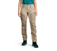 RevolutionRace Women's RVRC GP Pro Trousers, Durable and Ventilated Trousers for Hiking, Walking, Exploring and All Other Outdoor Activities, Aluminium/Brindle, S