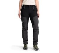 RevolutionRace Women's RVRC GP Pro Trousers, Durable and Ventilated Trousers for Hiking, Walking, Exploring and All Other Outdoor Activities, Jet Black, L