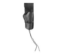 Revolver Holster, PU Leather Cowboy Handgun Holster Pistol Holder with Adjustable Buckle & Strap for Outdoor Hunting Cosplay