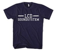 Revolver Tees LCD Soundsystem Unisex T-Shirt, Navy, XXL