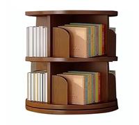 Revolving Bookshelf 2/3/4/5/6-Tier Revolving Book Shelf Tall Book Case Book Shelves Floor Standing Book Storage Rack For Bedroom Living Room Study Office(40 * 66cm)
