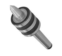Revolving Center, HSS Cone Live Center Machine Tool Accessories High Accuracy T10 Alloy Tool Steel for Woodworking