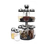 Revolving Spice Rack Organizer Rotating Carousel Countertop Spice Holder