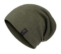Revony Evony Warm Slouchy Beanie Hat - Deliciously Soft Daily Beanie in Fine Knit - Army Green One Size