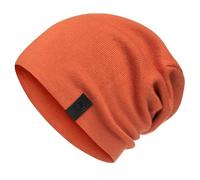 Revony Warm Slouchy Beanie Hat - Deliciously Soft Daily Beanie in Fine Knit - Brown -