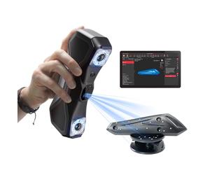 Revopoint MetroX Pro 3D Scanner for 3D Printing, Industrial-Grade Precision 0.01mm, 4 Scanning Modes, Interactive Screen Sharing, Full Color, for Reverse Engineering & Digital Modeling, STANDARD