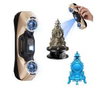Revopoint MetroY Ultra 3D Scanner, 0.01mm Precision Blue Laser, Up to 90 FPS High-Speed, Wi-Fi 6 Wireless, Outdoor Scanning, Full-Color Scan for Reverse Engineering & 3D Printing, Standard Edition