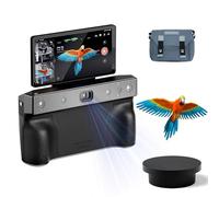 Revopoint MIRACO Pro 32GB running memory high-speed scanner 3D scanner for 3D printers handheld WiFi with 180° flip screen, 5000 mAh fast-charging battery, up to 0.02 mm precision, RGB full-colour