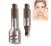 Revorie Brow-Fection, Liftique Brow Brush, Revorie Eyebrow, Revorie Brow, Brow-Fection Angled Brush & Dip, Waterproof Liquid Eyebrow Brush, Smudge Proof Eyebrow (Coffee)