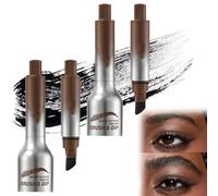 Revorie Brow-Fection, Revorie Eyebrow, Brow-Fection Angled Brush And Dip, Natural Brows Eyebrow Pen, Non-Smudged Eyebrow Pen, Long Lasting Waterproof Eyebrow Gel Pencil (2PCS,AUBURN)