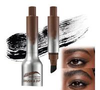 Revorie Brow-Fection, Revorie Eyebrow, Brow-Fection Angled Brush And Dip, Natural Brows Eyebrow Pen, Non-Smudged Eyebrow Pen, Long Lasting Waterproof Eyebrow Gel Pencil (1PCS,ESPRESSO)