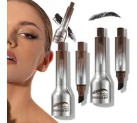 Revorie Brow-Fection, Revorie Eyebrow, Brow-Fection Angled Brush & Dip, Waterproof Long Lasting Eyebrow Pen Eyebrow Dip, Liquid Eyebrow Brush, Non-Smudged Eyebrow Pen (03#+04#)
