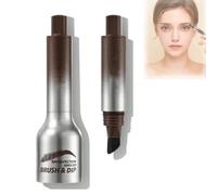 Revorie Brow-Fection,Revorie Eyebrow,Revorie Brow,Brow-Fection Angled Brush & Dip,Waterproof Liquid Eyebrow Brush,Eyebrow Pencil with a Micro-Fork Tip Applicator,Smudge Proof Eyebrow (Brown)