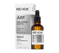 REVOX B77 - Just Hyaluronic Acid 5%, 30 ml, Hyaluronic Acid Serum, Moisturizing Fluid for Face and Neck, Hydrates, Smooths and Softens Skin, Fights Wrinkles, Lightweight, Fast-Absorbing Formula