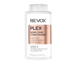 REVOX B77 - Plex Bond Care Conditioner Step 5, 260 ml, Repairing Hair Conditioner, Deeply Hydrates and Nourishes Hair Fibers, Protects and Prevents Hair Breakage, Enhances Color