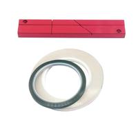 Revoxsonido 1/4 10" Tape Splicing Block Set and Leading Splicing Tape and Leader Tape Hold Tape Repair Kit