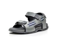 Revs - Lomond - Men’s Action Strap Reflexology Massage Sandals, Grey UK10