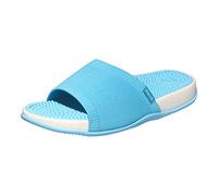 Revs - Maree - Women’s Knitted Reflexology Massage Sandals, Blue 42EU/UK8/US10
