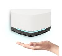 REVSQUARED Hand Dryer for Home and Commercial Bathrooms - Compact Electric Hand Dryer | Automatic | Air Blade | Plug in Ready | Portable/w Stand or Wall Mount | HEPA Filter | Touchless | UL Certified