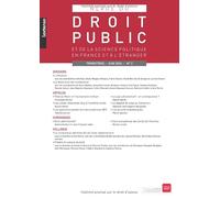 Revue du Droit Public 02/2026: 2