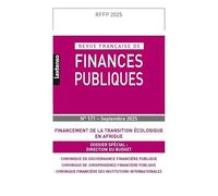 Revue française de Finances Publiques 171/2025