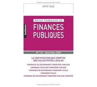 Revue française de Finances Publiques 172/2025