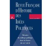 Revue française d'histoire des idées politiques - 38 (38)