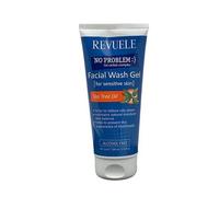 Revuele No Problem Facial Wash Gel for Sensitive Skin, Bio-Active, Tea Tree Oil, Alcohol Free, Cruelty-Free, 200ml