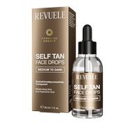 Revuele Self Tan Face Drops Medium To Dark 30 ml