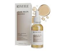 REVUELE Snail Mucin Revive Serum - Revitalizing and Concentrated, Snail Secretion Filtrate, Promotes Skin Renewal and Elasticity, Healthy, Bright and Compact Skin, Deep Hydration, 30ml