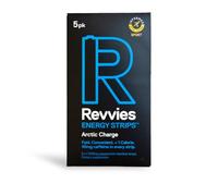 Revvies Energy Strips | Arctic Charge | 25 Strips | 40mg Caffeine Strip |Revvies Energy Strips | Instant Boost | Suitable Pro Athletes | Easy On The Stomach | Vegan | Sugar-Free