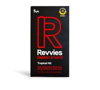 Revvies Energy Strips | Tropical Hit | 50 Strips | 40mg Caffeine Strip | 2 Strip = Coffee/Energy Drink | Less than 2 Calories | Vegan | 10 x 5PK…