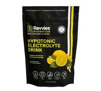 Revvies Hypotonic Electrolyte Drink | Lemon Lime | 30 Serves | Rapid Hydration | More Salts Less Sugar | All Natural | Easy On The Stomach | Vegan