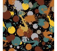ReWallpaper Peel and Stick Wallpaper Kids Polka Dot Wallpaper Patterned Sticky Back Plastic for Furniture Funky Wallpaper for Bedroom Graffiti Black Brown Contact Paper for Shelves 44.5cm×3m