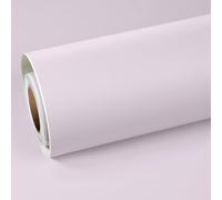 ReWallpaper Peel and Stick Wallpaper Purple Vinyl Wrap for Kitchen Cupboards Matte Light Purple Wallpaper for Bedroom Adults Plain Wall Paper Roll Contact Paper for Furniture Cabinets 40cm×3m