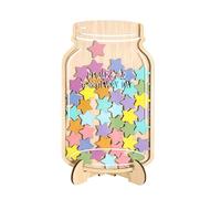 Reward Jar - Acrylic Training Chart Star Incentive Jar for Positive Reinforcement, Fun Motivation with Behavior Tracking Function, Teaching Tool for Kids, Student, Home, School, 9.8 inches