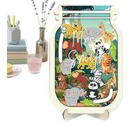 Reward Jar Classroom - Classroom Jar Reward System - Behavior Animal Themed Training System for Home Toddler Student Bedtime Parent Teacher School Potty