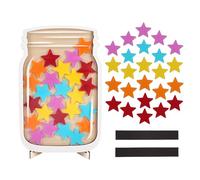 Reward Jar Classroom Magnetic Reward Jar for Classroom Board Personalized Stars Reward Jar for Kids Classroom Reward System