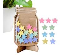 Reward Jar Classroom | Star Jar Reward System for Kids - Teachers' Parents' Good Behavior Management Tools for Toddler Potty Training Daily Reading Responsibility Home Chore Teeth Cleaning
