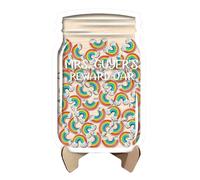 Reward Jar for Kids - Magnetic Reward Jar for Classroom Board | Good Habit & Behavior Management Tool Gifting for Kids | Decoration Reward Jars and Cookies