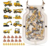 Reward Jar for Kids, Toilet Training Reward Chart Magnetic Reward Charts Tokens Incentive Good Behavior Jars Daily Chores Reward Chart Children's Reward Jar for Boys Girls Student (Poo+Car)
