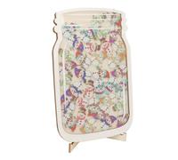 Reward Jar, Personalized Cake Stars, Classroom Reward Jars for Homeschool, Personalized Student Reward Jar with (Doll