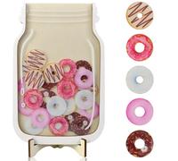 Reward Jar,Reward Jar With Stars,Reward Charts for Children Behaviour,Reward Jar With Stars Incentive Jar Good Behavior Jar Potty Train Tool Reward Board for Kids Home School Classroom (Candy)