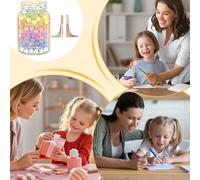 Reward Jar - Reward Jars for Children | Kids Rewards Jar | | Star Jars Rewards System with 45 Stars | Behavior Management Classroom Favours for Parenting Aid Teachers School Reading Incentive