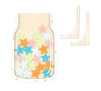 Reward Jar, Reward Jars with Stand Rewards System for Children Behavior Management Classroom Tools Rewards Charts for Positive Behavior for Home MotivationSchool Classroom Teacher Parent