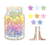 Reward Jar with Star Tokens, Reward Charts for Children Behaviour, Incentive Jar Good Behavior Jar Potty Train Tool for Kids Home School Classroom