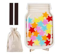 Reward Jar With Stars Magnetic - Incentive Jar Positive Behavior| Reward Incentive Jar With Stars| Potty Training Reward Jar | Star Reward Jar For Kids