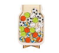 Reward Jar, Wooden Reward Jars for Children With Colorful Stars, Magnetic Reward Jar and Tokens System for Classroom Behavior Management, Home Schooling, Potty Training, and Daily Routine Tracking