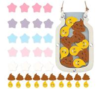 Reward Jars for Children, Potty Training Reward Chart Potty Training Chart for Toddlers Wooden Rewards Jar Suitable Boys Girls, Classroom Essentials Homeschool Teacher Supplies